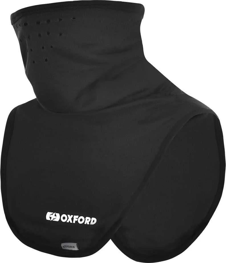 Kepurė Kaklo šildytuvas Oxford Deluxe Micro Fleece, juodas