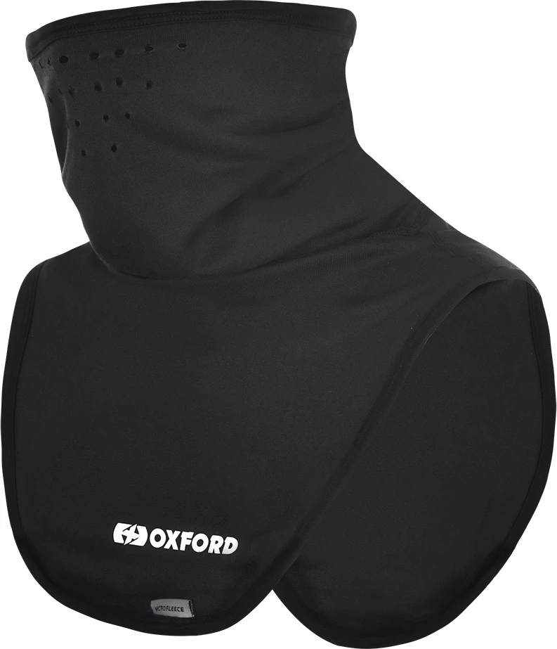 Kepurė Kaklo šildytuvas Oxford Deluxe Micro Fleece, juodas