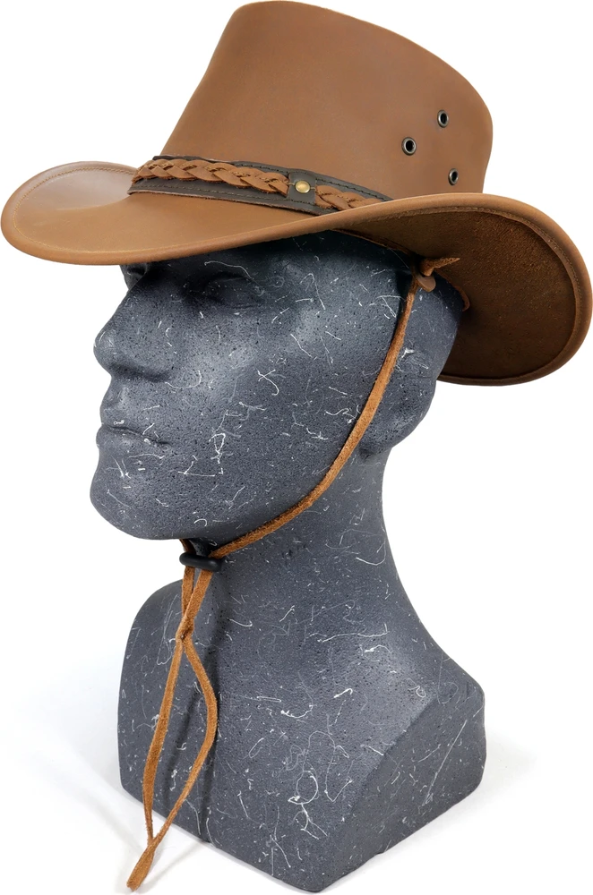 Kepurė Odinė skrybėlė Origin Outdoors Cattleman