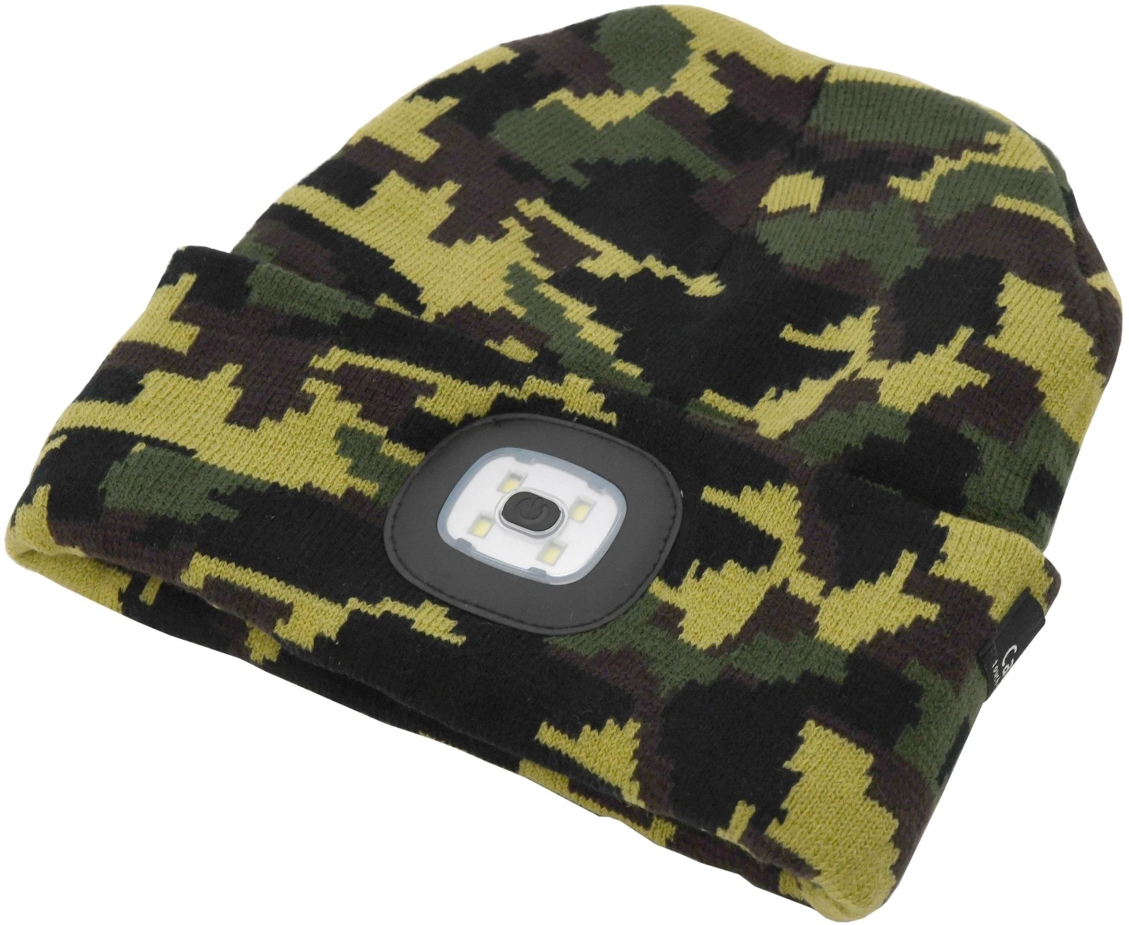 Kepurė su LED žibintuvėliu Cattara Army