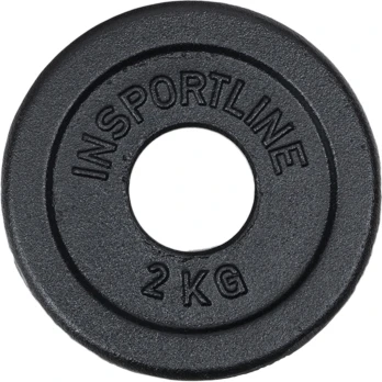 Ketaus olimpinis svorio diskas inSPORTline Castblack OL, 2kg