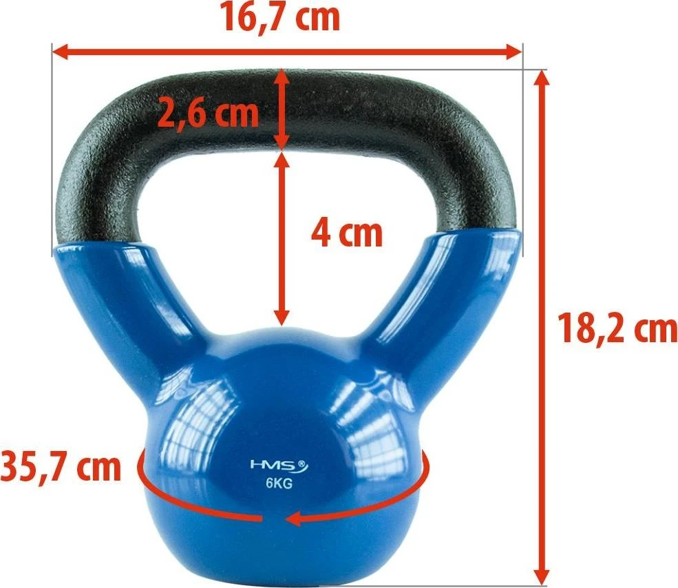 Ketaus gira HMS KNV mėlyna - 4kg