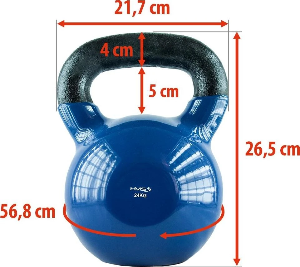 Ketaus gira HMS KNV mėlyna - 4kg
