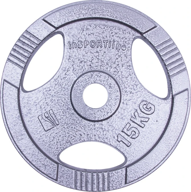 Plieninis svoris grifui 30mm inSPORTline Hamerton 15kg