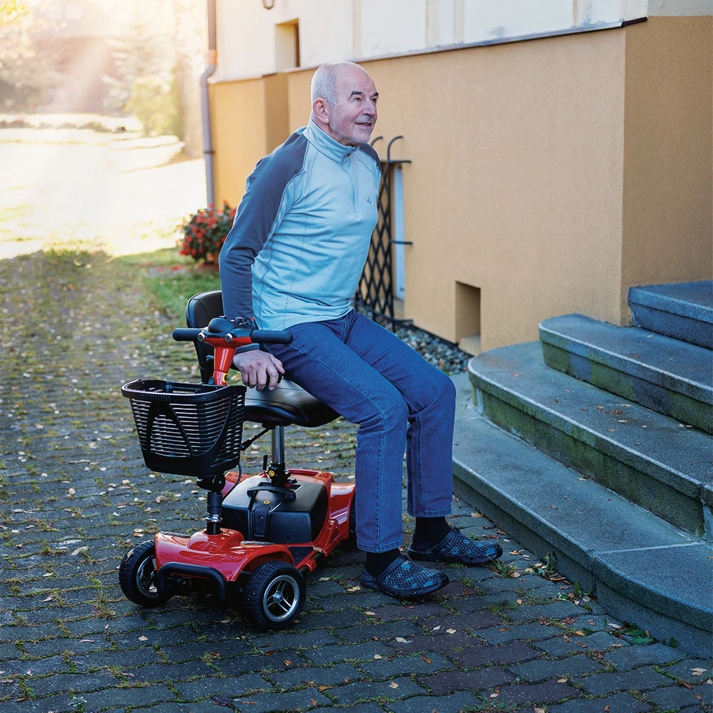 Keturračio elektrinis vežimėlis inSPORTline Omis