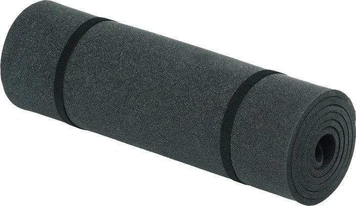 Kilimėlis Yate EVA Classic, 10 mm, su guma, juodas