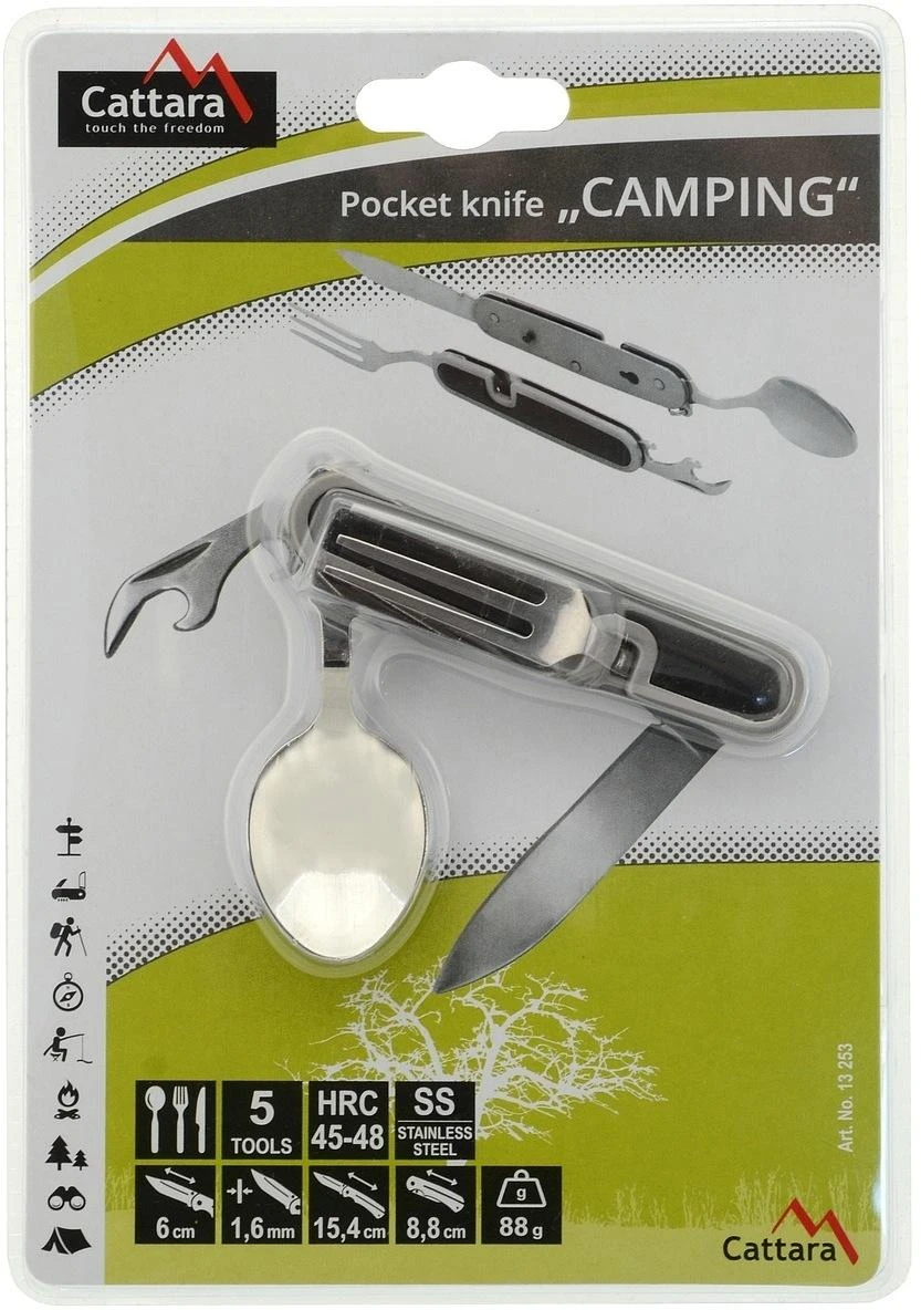 Kišeninis peilis Cattara Camping 9 cm