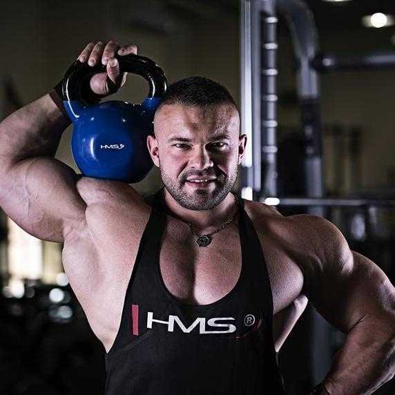Ketaus gira HMS KNV mėlyna - 20 kg