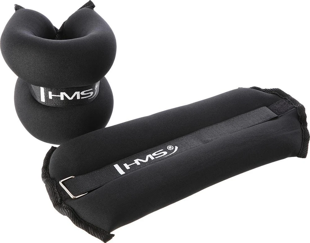 Kojų ir rankų svoriai HMS OB06 , juodi, 2 x 3kg