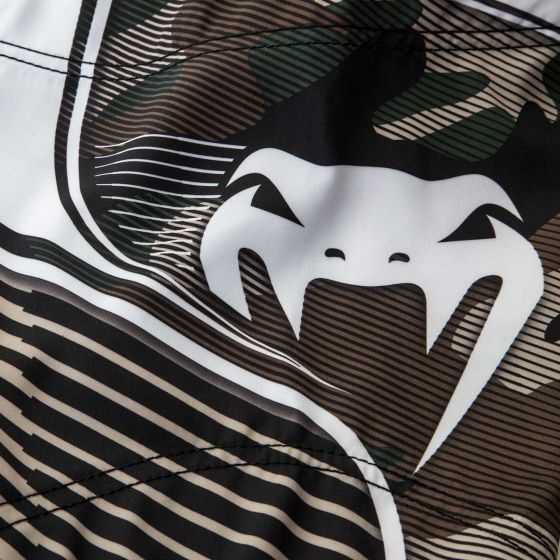 MMA šortai Venum Camo Hero, žali/rudi