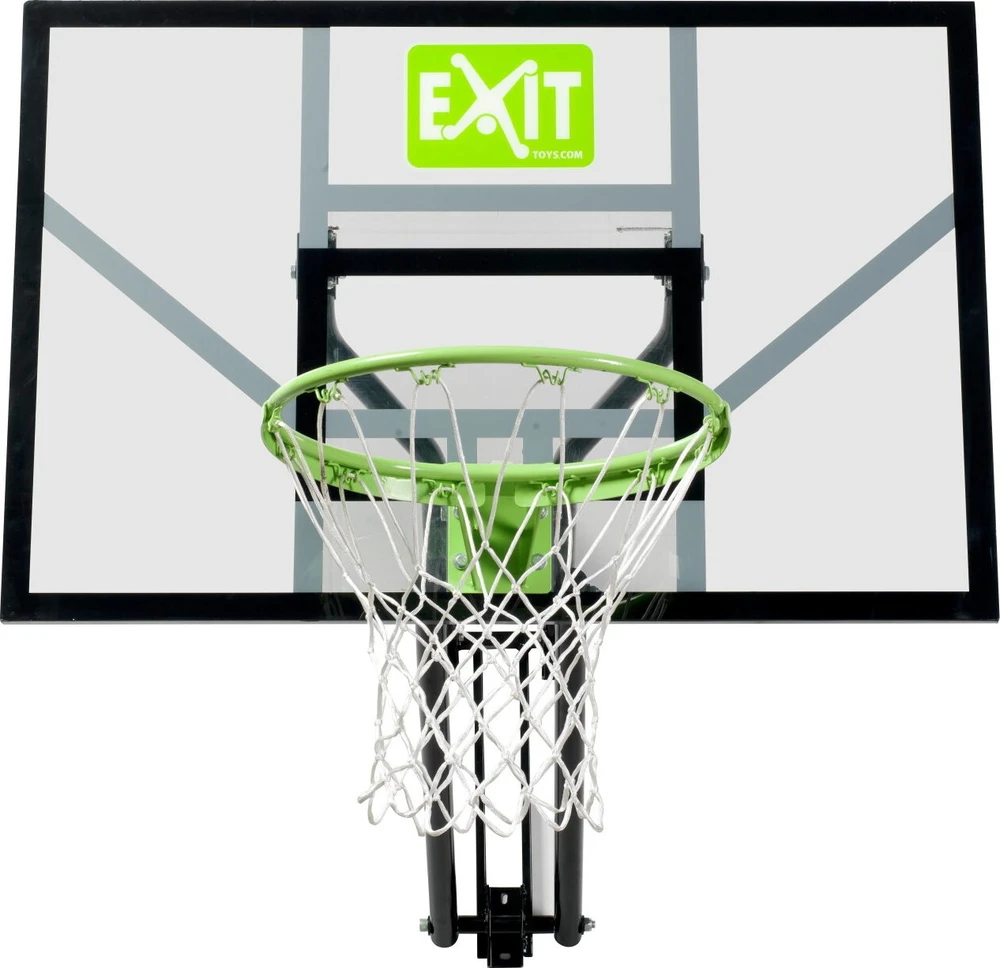 EXIT Galaxy prie sienos tvirtinama krepšinio sistema, stačiakampis polikarbonatas (PC)