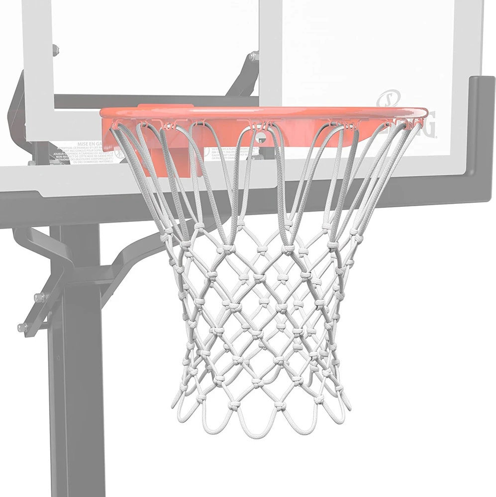 Krepšinio lanko tinklelis SPALDING Heavy duty baltas basketball net