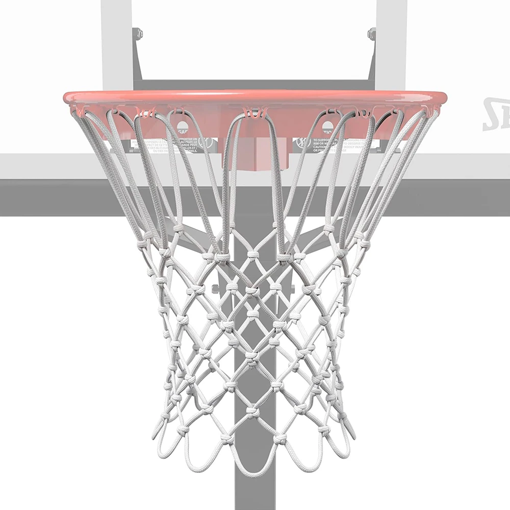 Krepšinio lanko tinklelis SPALDING Heavy duty baltas basketball net