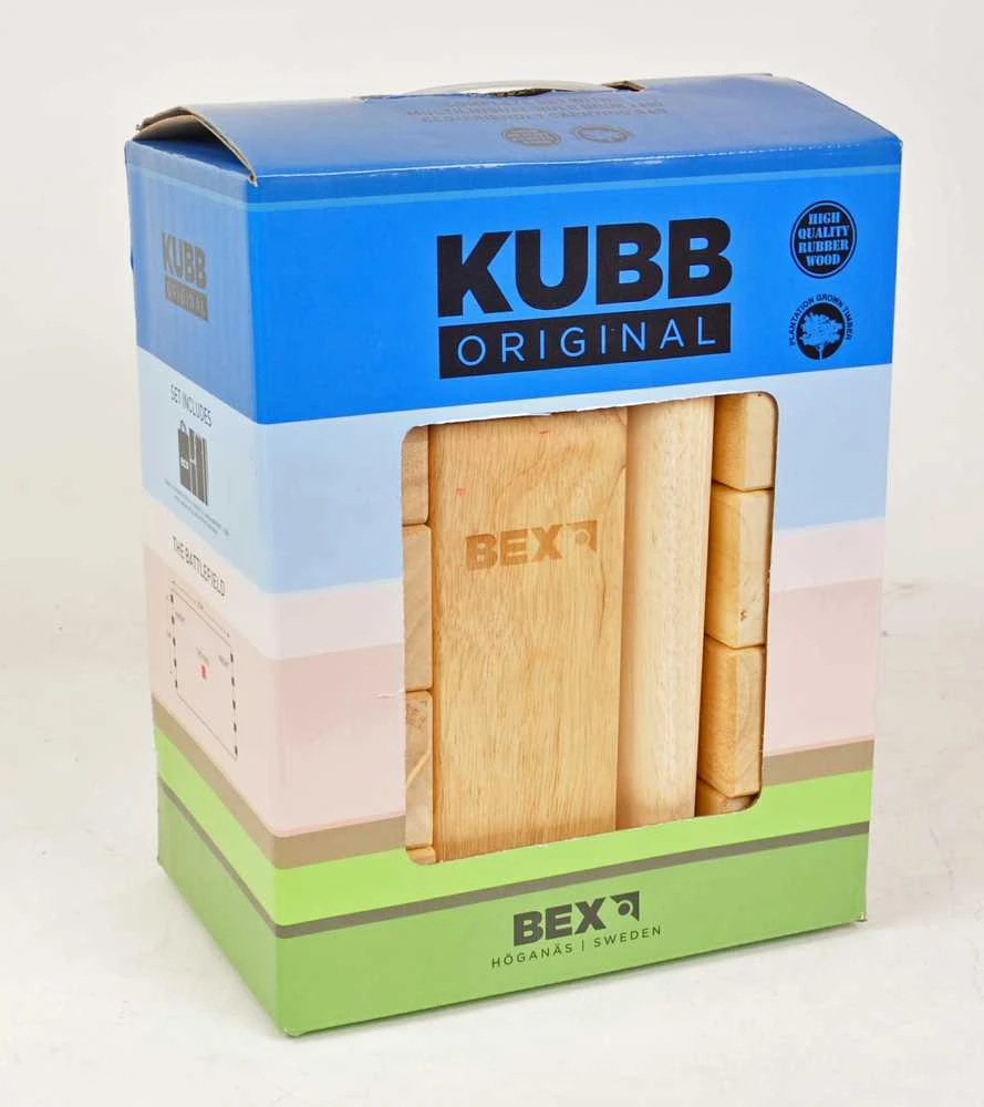 Bex Sport Lauko žaidimas Bex Kubb Original, raudonas karalius