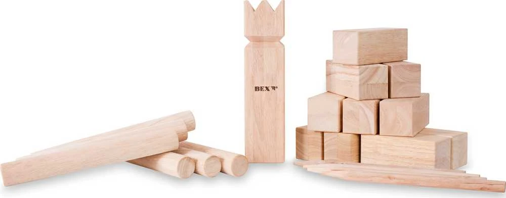 Bex Sport Lauko žaidimas Bex Kubb Original, raudonas karalius