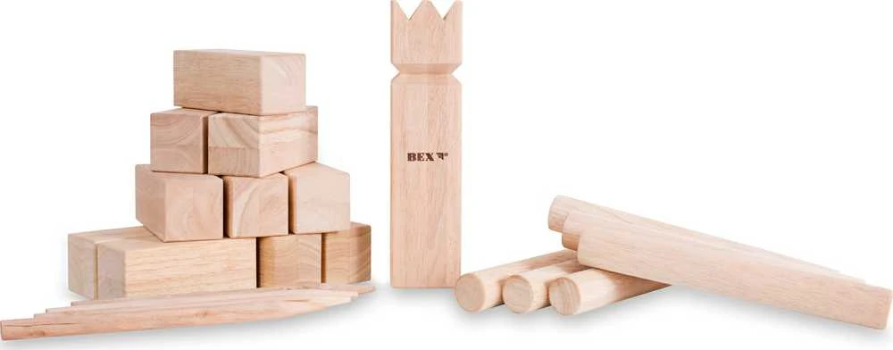 Bex Sport Lauko žaidimas Bex Kubb Original, raudonas karalius