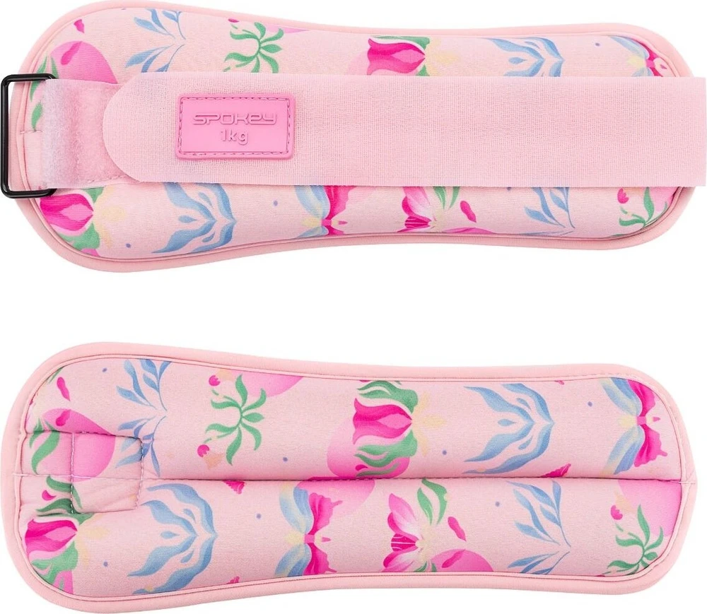 Svoriai riešams ir kulkšnims 2x1 kg Spokey THE BLOOM FORM