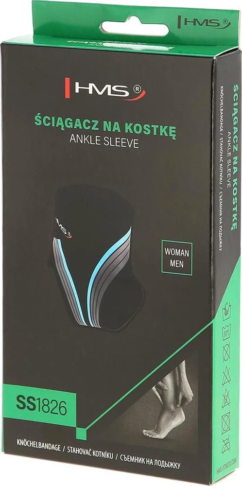 Apsauginis kulkšnies įtvaras HMS SS1826, dydis S/M