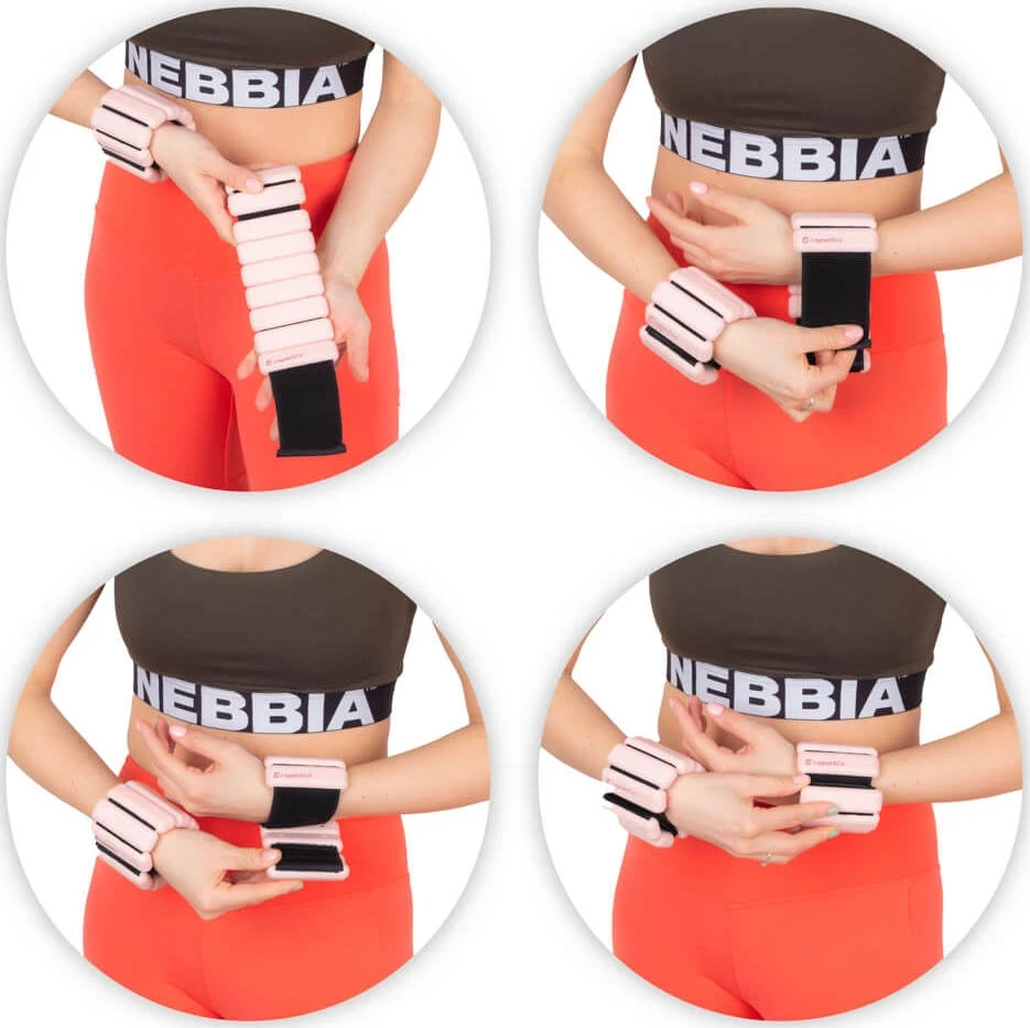 Kulkšnių ir riešų svareliai inSPORTline Brace 2 x 1,5kg