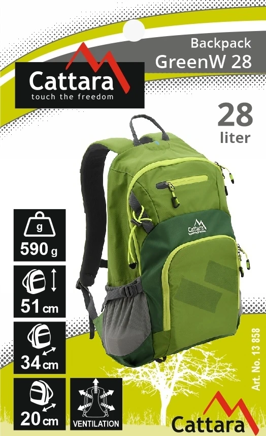 Kuprinė Cattara GreenW 28 l
