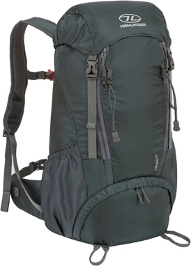Kuprinė Highlander Trail 40L, pilka