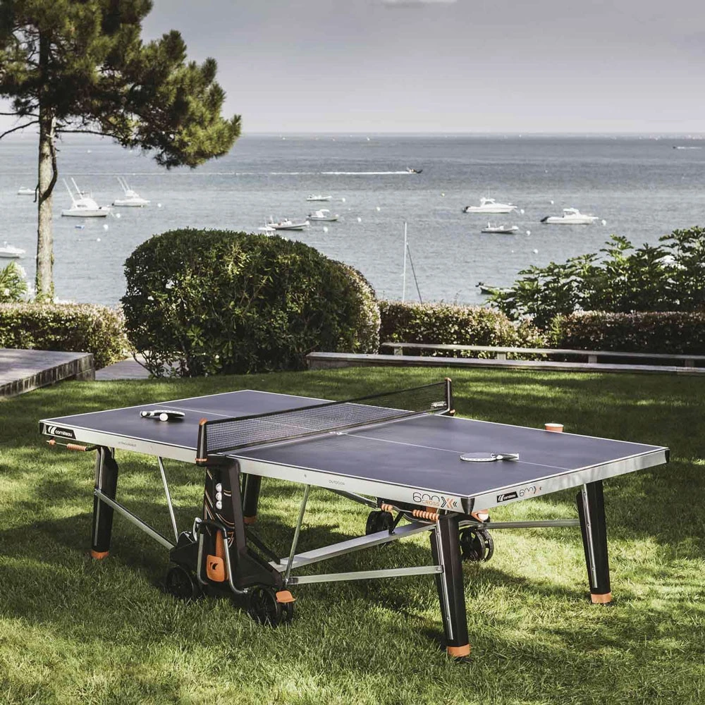 Stalo teniso stalas Cornilleau 600X Outdoor - Juodas