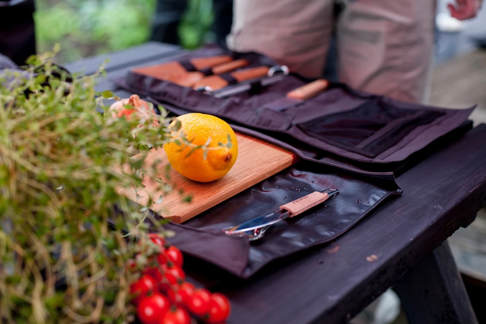 Carruzzo Primus Campfire Prep Set virtuvės rinkinys