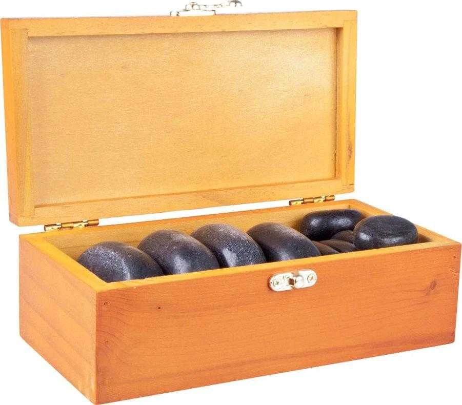 Lavos masažinių akmenų rinkinys inSPORTline Basalt Stone 20vnt.