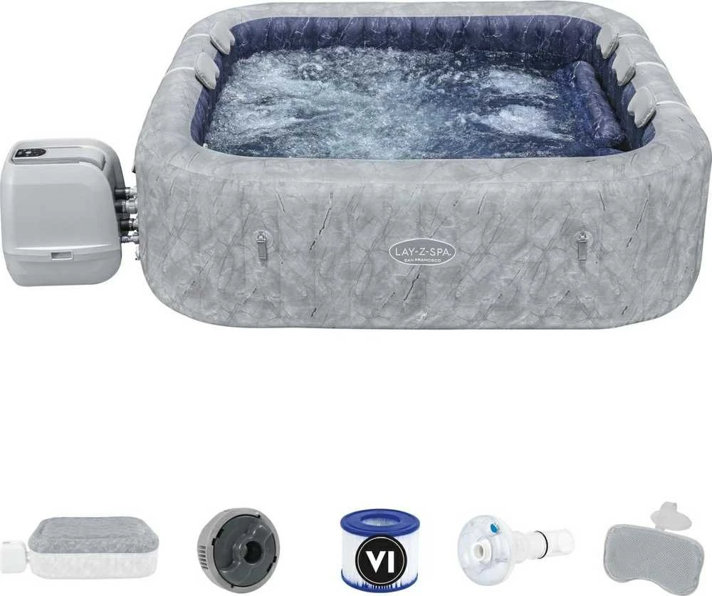 "Lay-Z-Spa San Francisco" SMART HydroJet PRO sūkurinė vonia BESTWAY