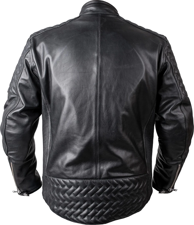 Leather Motorcycle Jacket W-TEC Elcabron