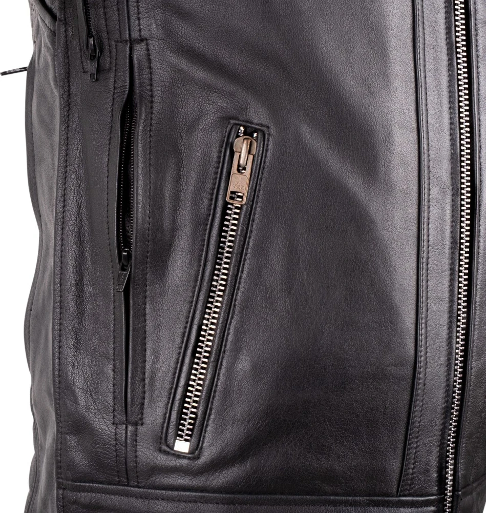 Leather Motorcycle Jacket W-TEC Murayo II