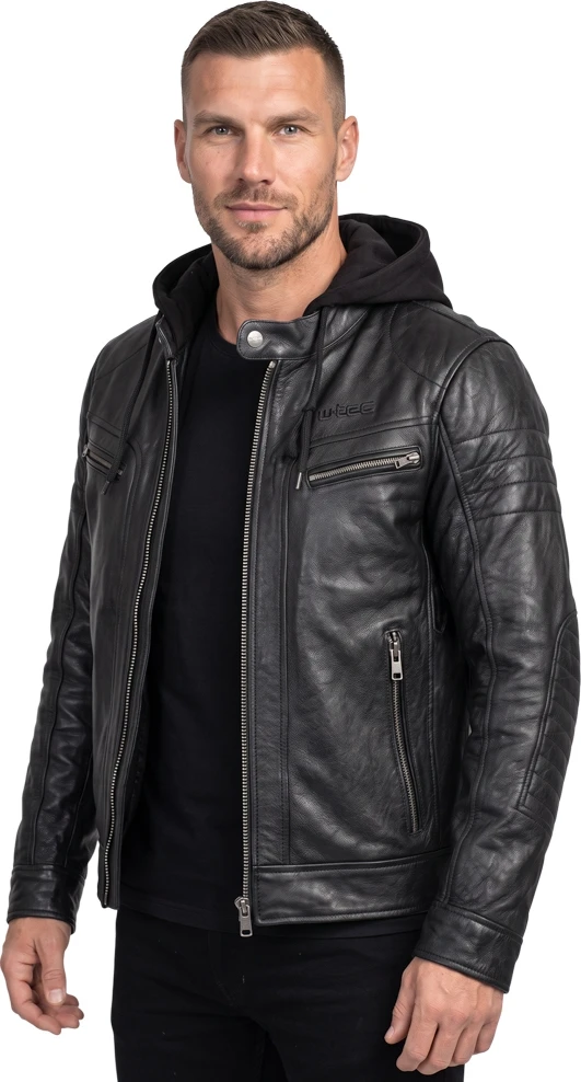 Leather Motorcycle Jacket W-TEC Murayo II
