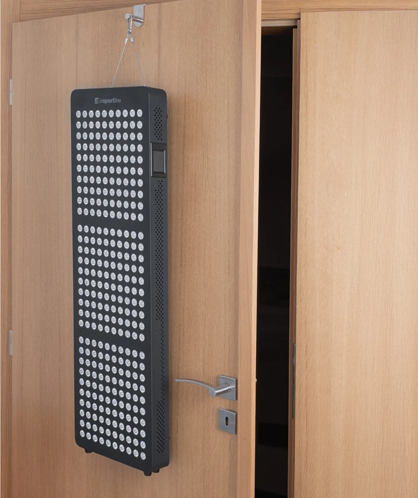 LED infraraudonųjų spindulių šviesos terapijos plokštė inSPORTline Lustar – 300 LED