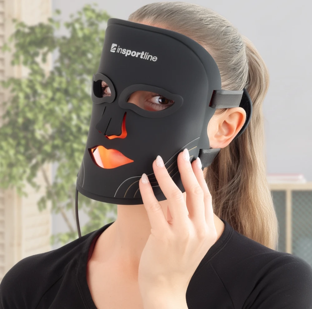 LED Infrared Light Therapy Face Mask inSPORTline Radora