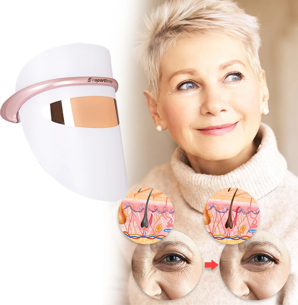 LED Light Therapy Face Mask inSPORTline Esgrima