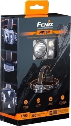 LED prožektorius-žibintuvėlis ant galvos Fenix ​​HP16R