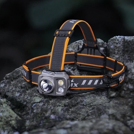 LED prožektorius-žibintuvėlis ant galvos Fenix ​​HP16R