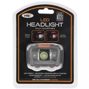 LED žibintas ant galvos NGT Cree 01, 100 lm, AAA