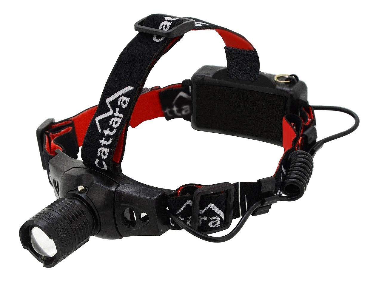 LED žibintuvėlis ant galvos Cattara Zoom 180 lm