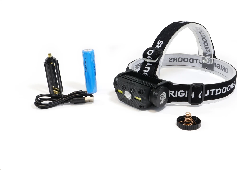 LED galvos žibintuvėlis Origin Outdoors Sensor 800 liumenų