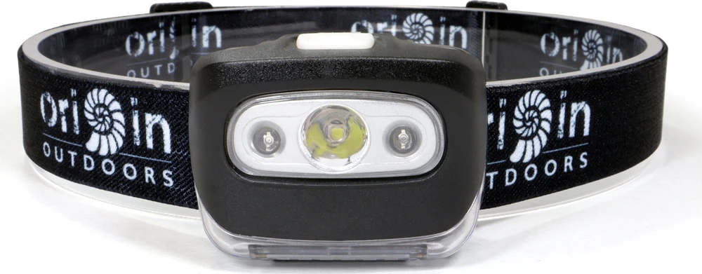 Origin Outdoors Compact 200 liumenų LED galvos žibintuvėlis