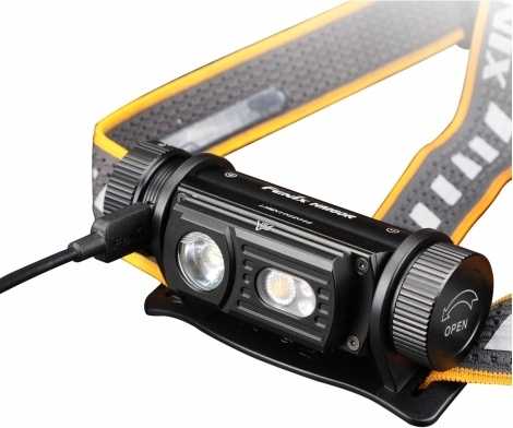 LED žibintuvėlis-galvos lempa Fenix ​​HM60R