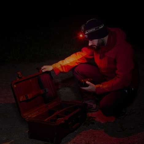 LED žibintuvėlis-galvos lempa Fenix ​​HM60R