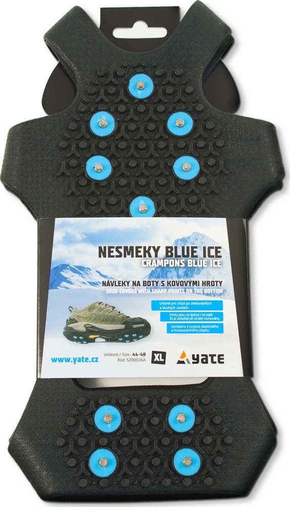 Yate Katės antbačiai Mėlyna Ice - L (41-44)
