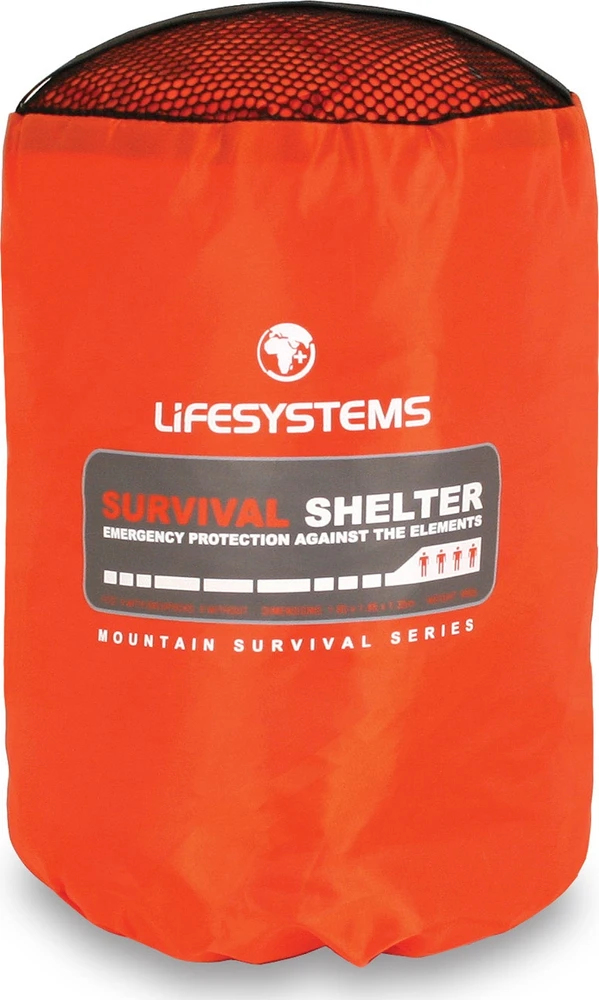 „Lifesystems Survival Shelter“ – „Lifesystems“ išgyvenimo priedanga.