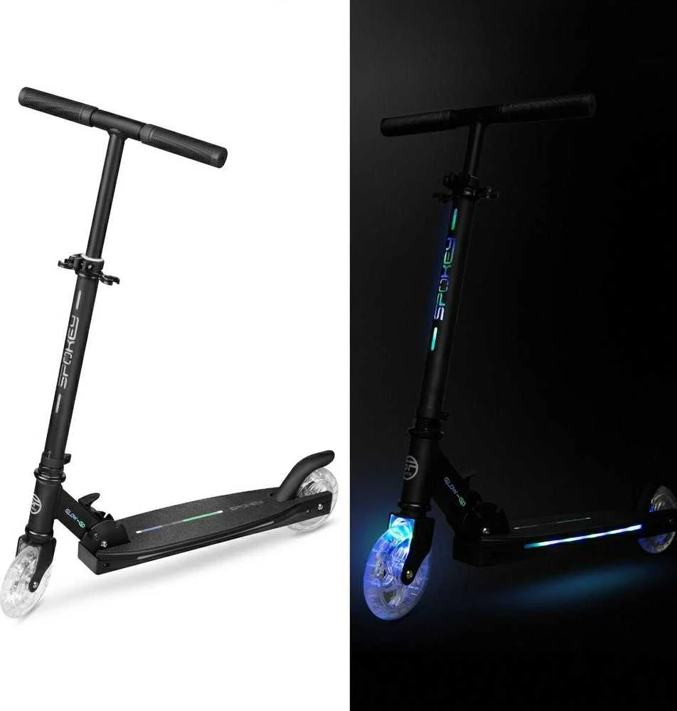 Šviečiantis paspirtukas Spokey GLOW-GO