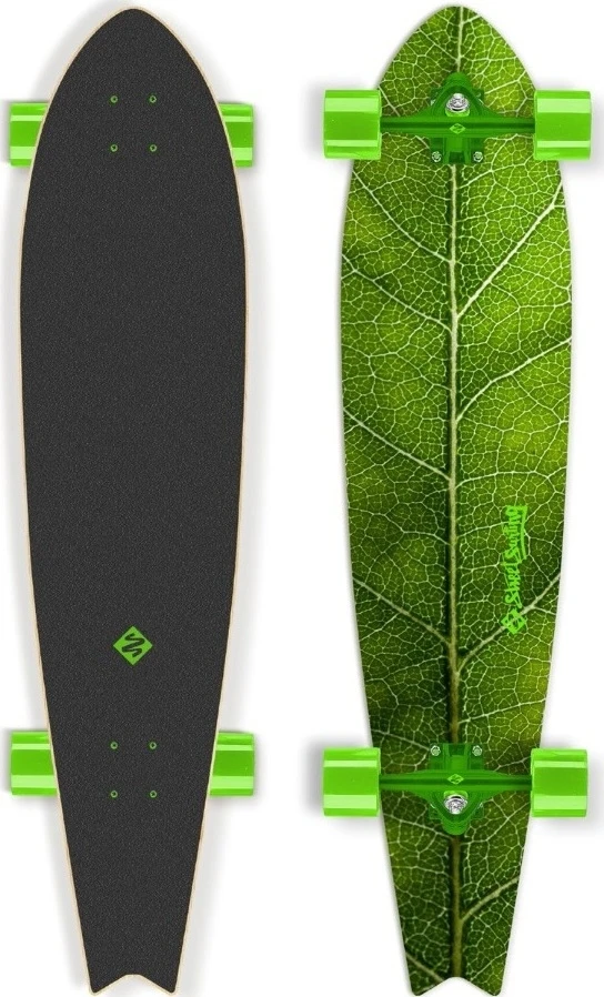 Longboardas Street Surfing Fishtail – The Leaf 42”, kinų klevas, ABEC-7