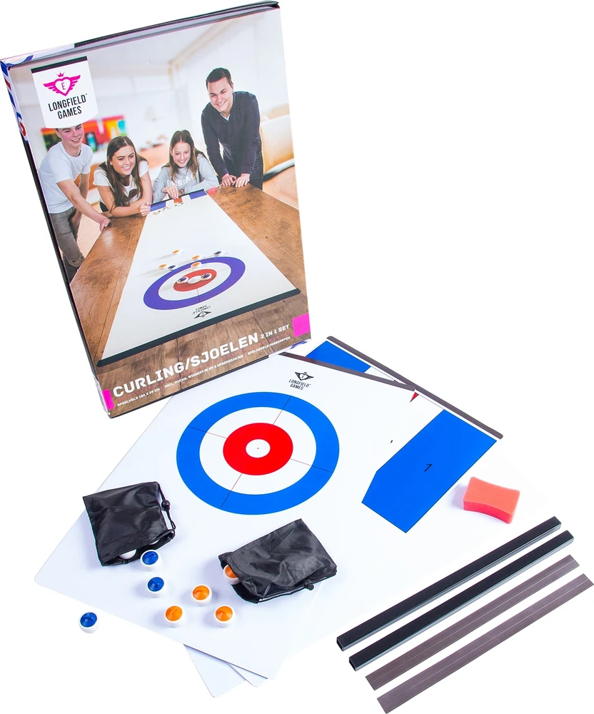 Longfield Curling And Shuffleboard Set 180cm