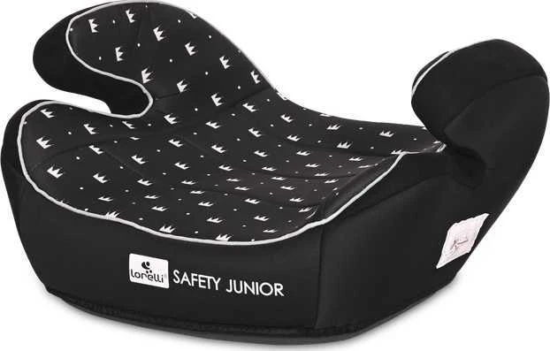 Lorelli Classic Automobilinė kedutė Lorelli Safety Junior Fix Anchorages Juodas Crowns, 15-36 kg