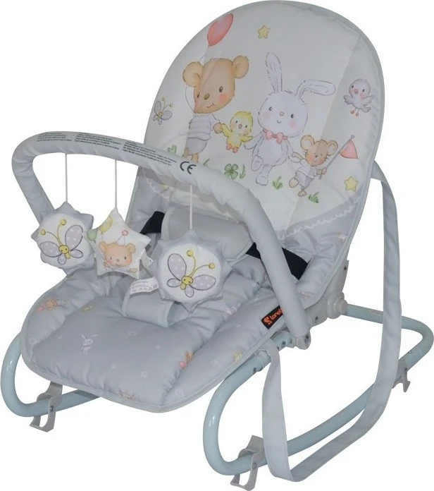 Lorelli Classic Gultukas Lorelli Top Relax Bear Party, pilkas